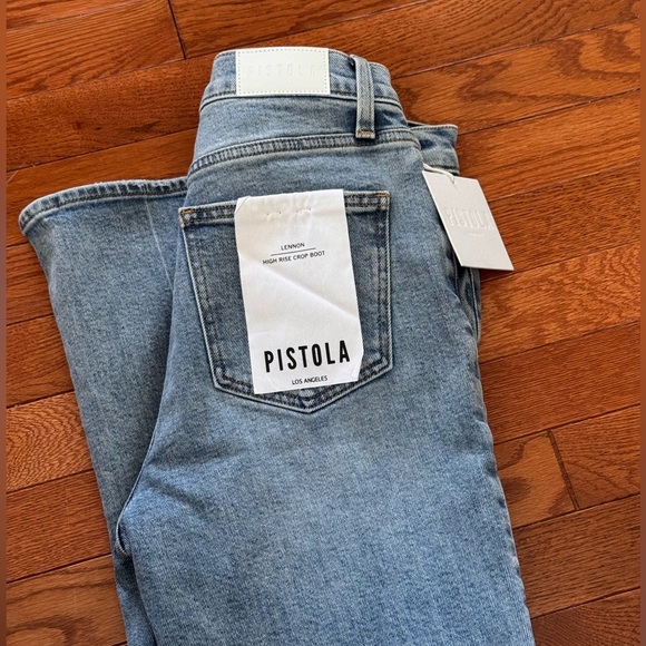 NEW Pistola Lennon High Rise Crop Bootcut Jeans - Picture 6 of 6